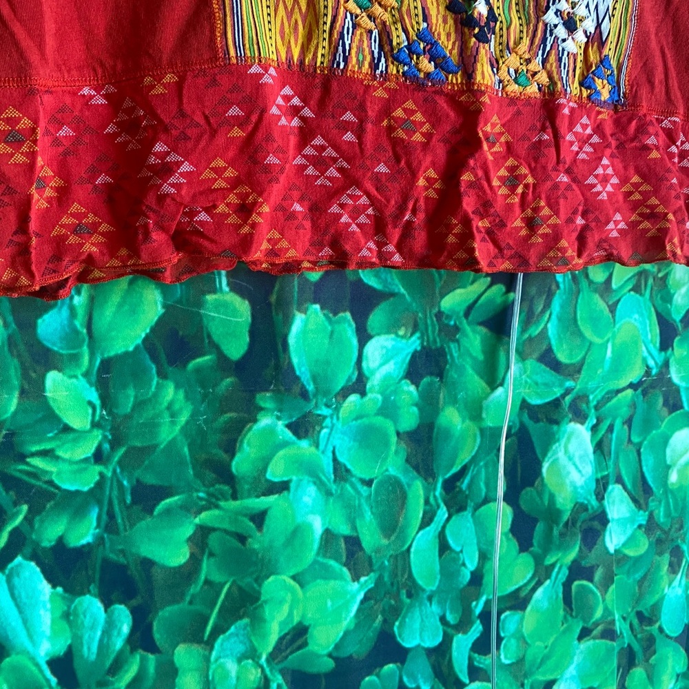 Tiny - Red Embroidered Top - Picture 4 of 7